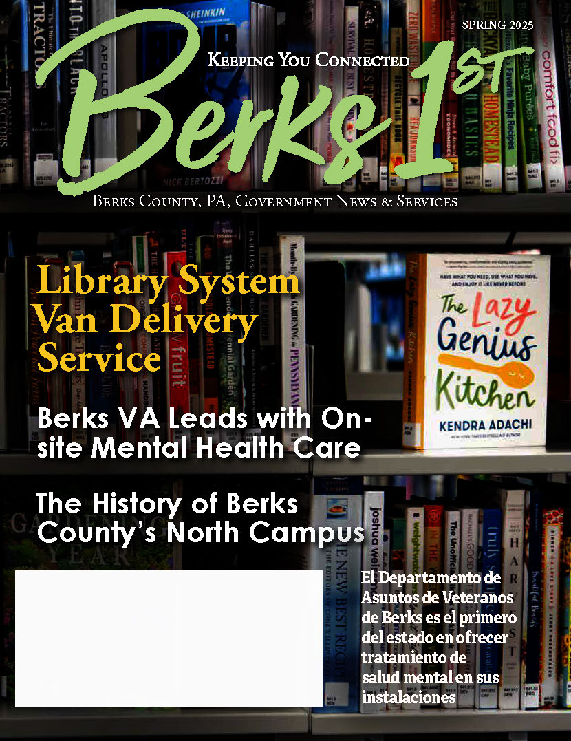 Cover Spring 2025 Berks 1st magazine