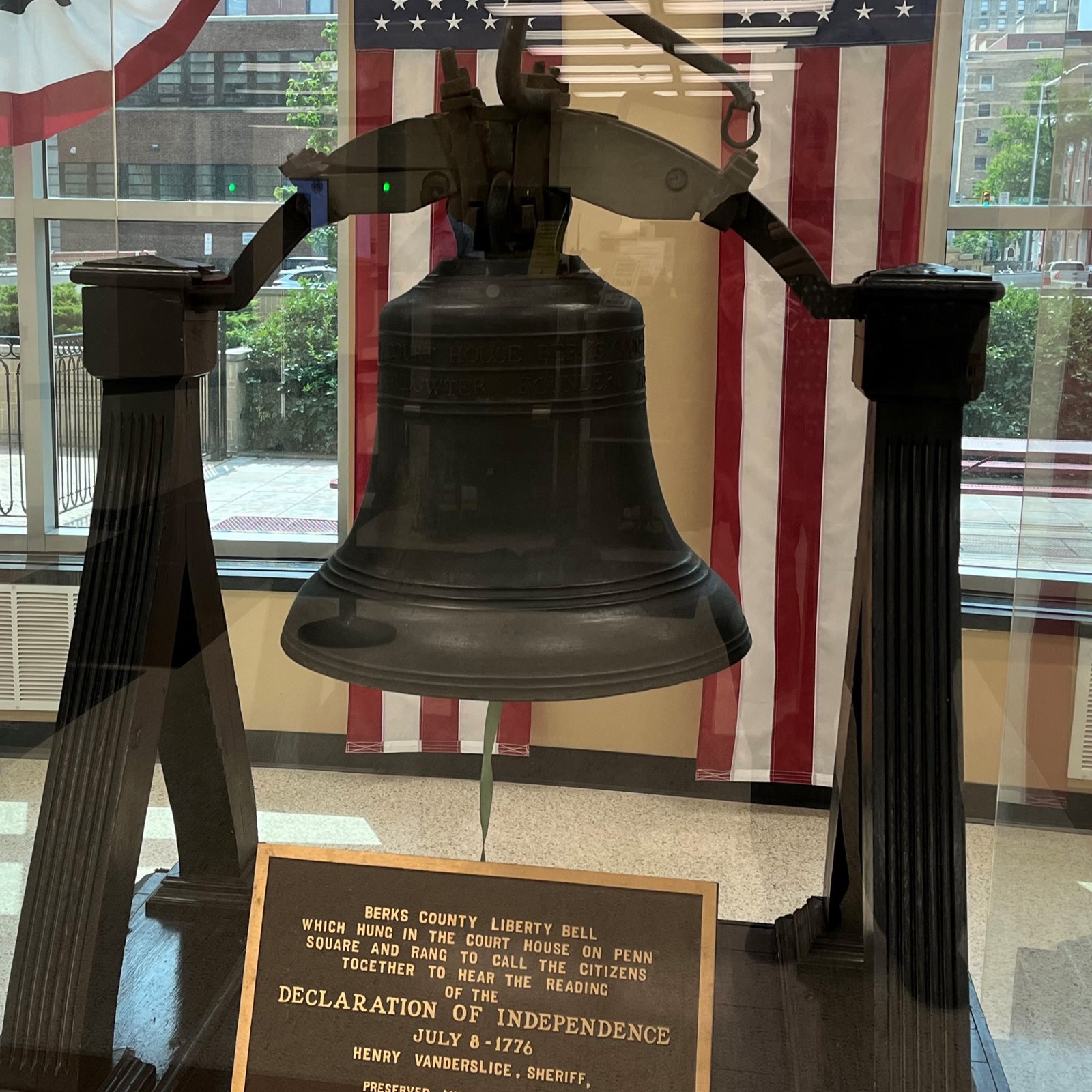 Berks County Liberty Bell in County Services Center Lobby