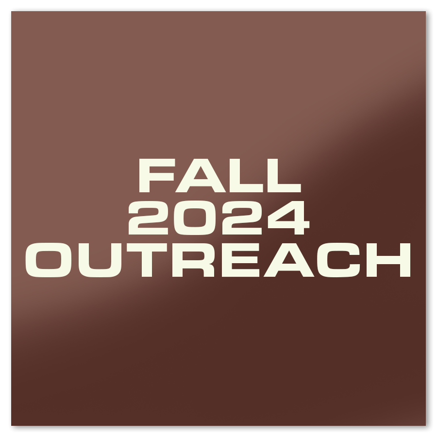 Fall 2024 Outreach