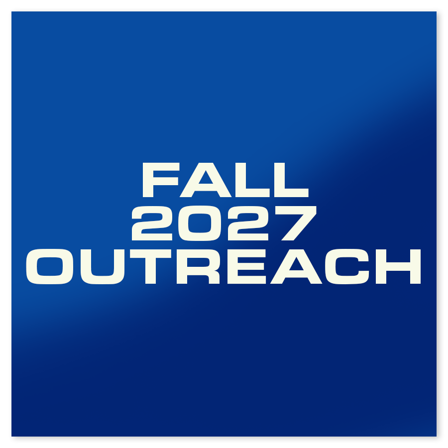 Spring 2027 Outreach