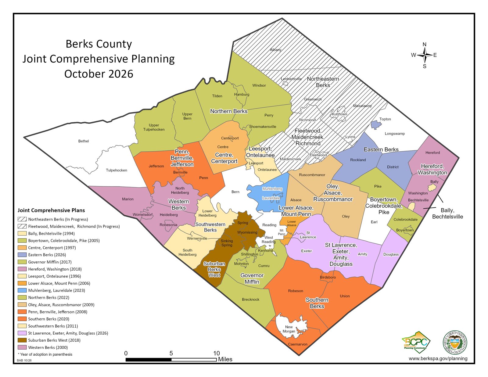 Joint Comprehensive Plan Map