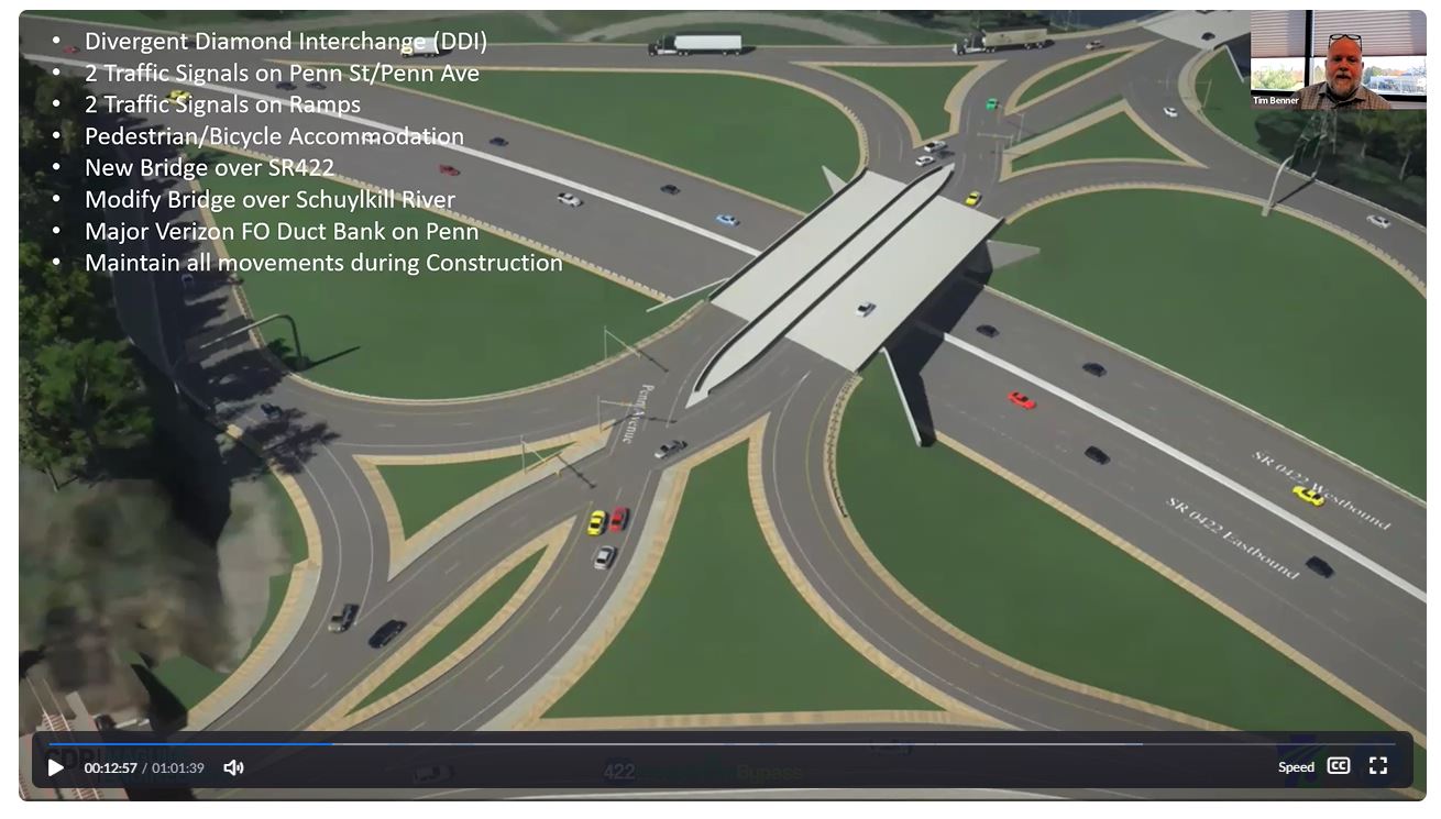 Route 422/West Shore Bypass Improvement Project